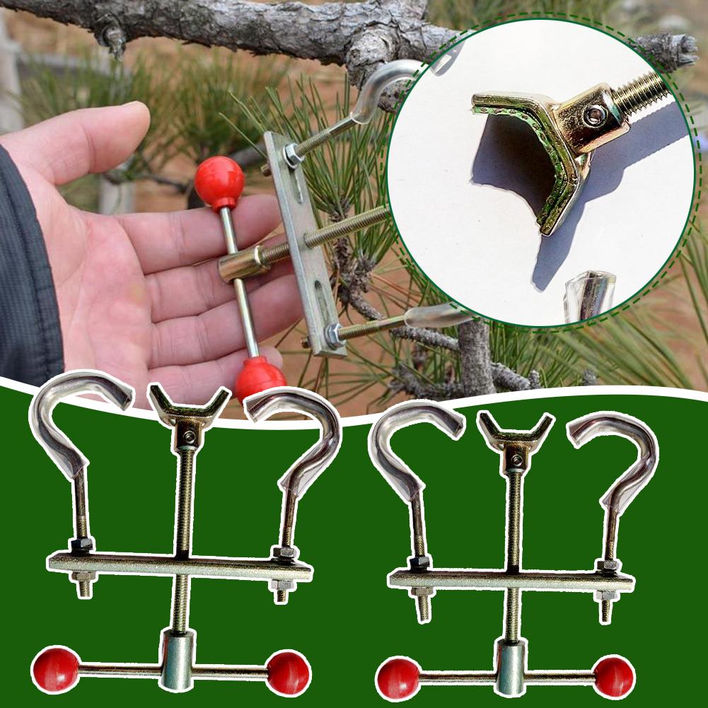 1 Zestaw Narzędzi do Gięcia Gałęzi Bonsai Wyjątkowa Stal Obrotowy Pień Drzewa Pielęgnacja Ogrodnicza Montaż Giętarka Cudowne Narzędzie O4N2