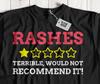 Unisex Funny Rashes T-Shirt Eczema And Skin Condition Gifts