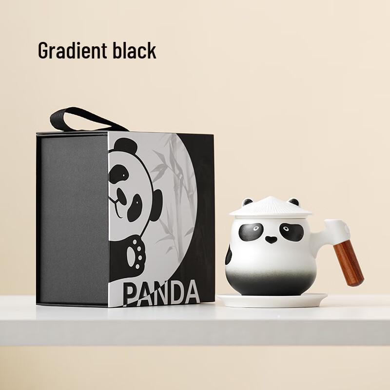 Подарочный набор керамических кружек «Мой Панда Культурный» Mug