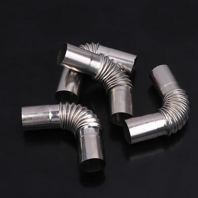Connettore Tubo Scarico Riscaldatore Parcheggio Aria Diesel 25mm Gomito Con Morsetto a W Tubo Scarico Connettore Per Riscaldatore Diesel Webasto per Barca