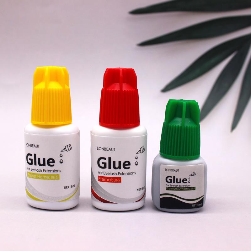 Korea Eyelash Extension Glue - Fast-Drying Black Adhesive for Professional Use, 5ml