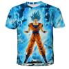 Japanese Anime Dragon Ball Z All Characters 3D Quick Dry T-Shirt For Men Women Kids Summer Sports Anime Tee Streetwear