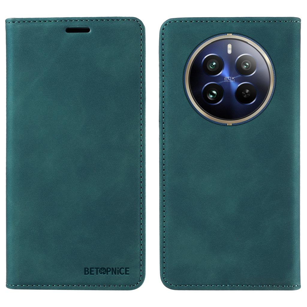 BETOPNICE 003 For Realme 13 Pro 5G (Global)/13 Pro+ 5G (Global)/P1 Pro 5G/12 Pro+ 5G/12 Pro 5G Wallet Case Leather Phone Cover Stand
