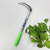 Thickened Manganese Steel Sickle for Home Use - Ideal for Cutting Grass, Wheat, Rice, and Corn with Short Handle