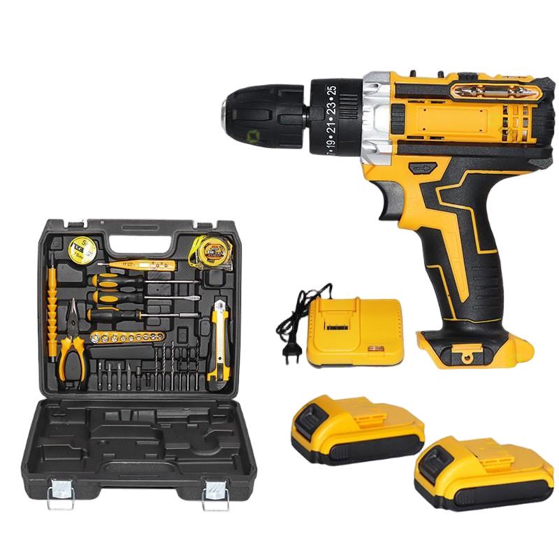 21V Impact Drill: Three-Mode Electric Handheld Screwdriver with Industrial-Grade Performance