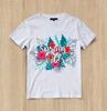 Custom The Floral Aesthetic T-shirt Design Unisex Jersey Short Sleeve Tee