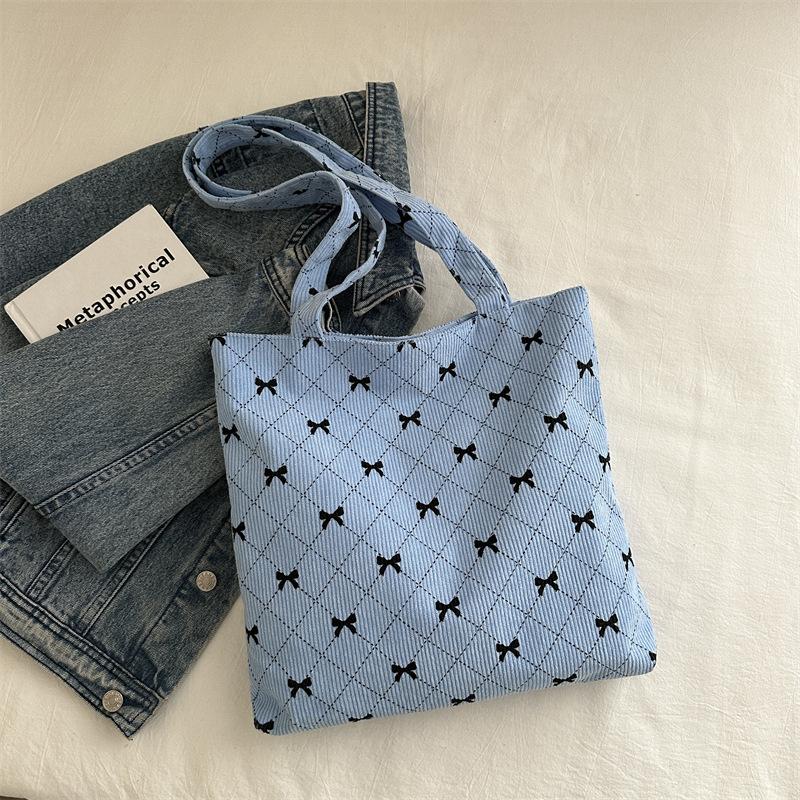 Sweet and fashionable large-capacity shoulder bag summer new simple tote bag casual large-capacity handbag women