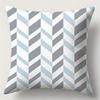 Stylish Geometric  Floral Pattern Doublesided Printed pillow cover Short plush Suitable living rooms sofas throw cushion cover