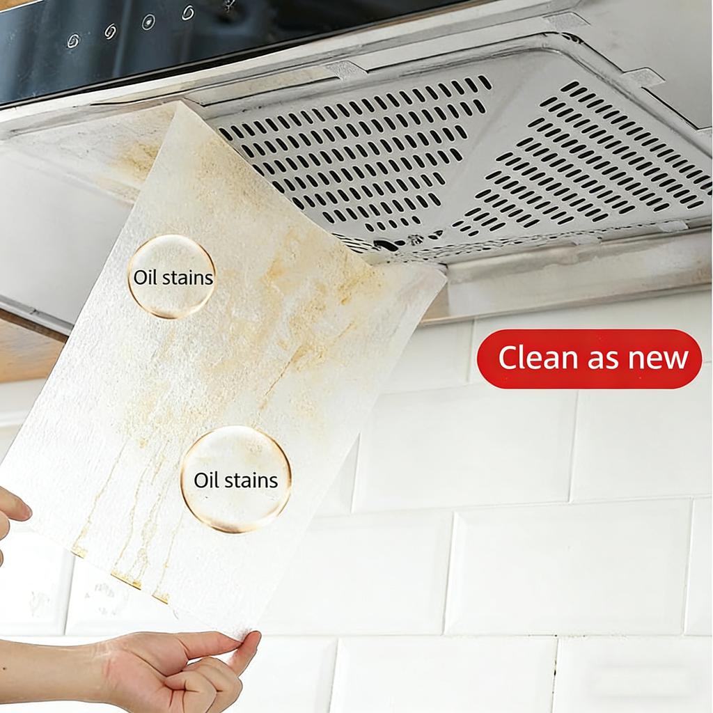 12/24-Pack Heavy Range Hood Filters Oil-Absorbing Mesh Covers for Kitchen Ventilation Easy Install High Temperature Oil Filter