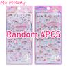 New Cartoon Melody Stickers Anime 3D Toys DIY Crystal Ornament Stickers Decorative Stickers Children's Playthings