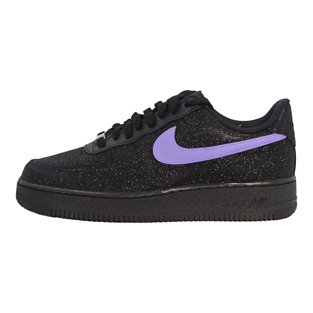 Nike Air Force 1 Baby's Breath Low top Skateboard Shoes Unisex Black Diamond Purple CW2288-001(Team133-)