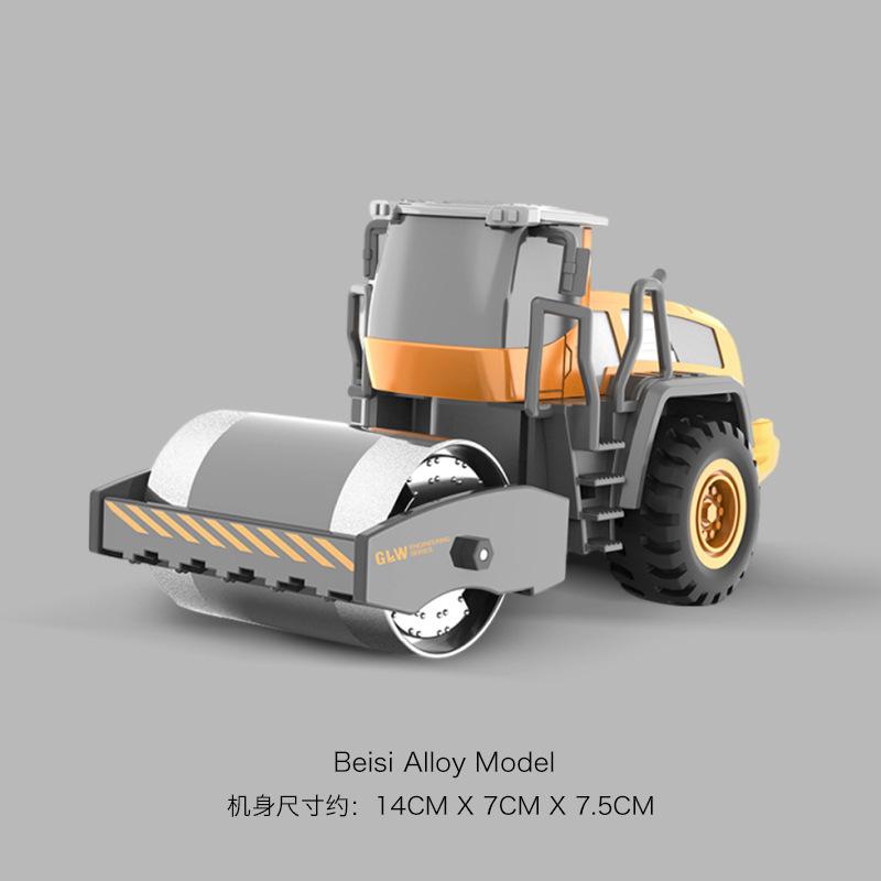 Mini Alloy Forklift Engineering Truck Inertia Toy For Kids 1 To 3 Years Old