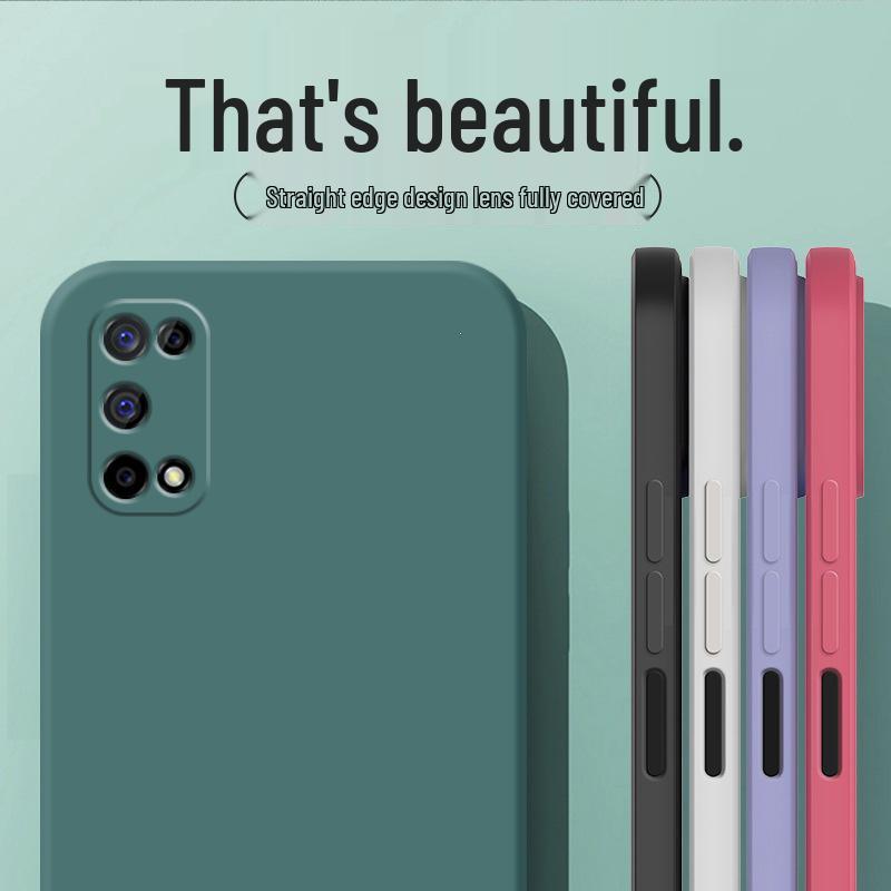 Realme V5 Phone Case: New Style Liquid Silicone Protective Cover