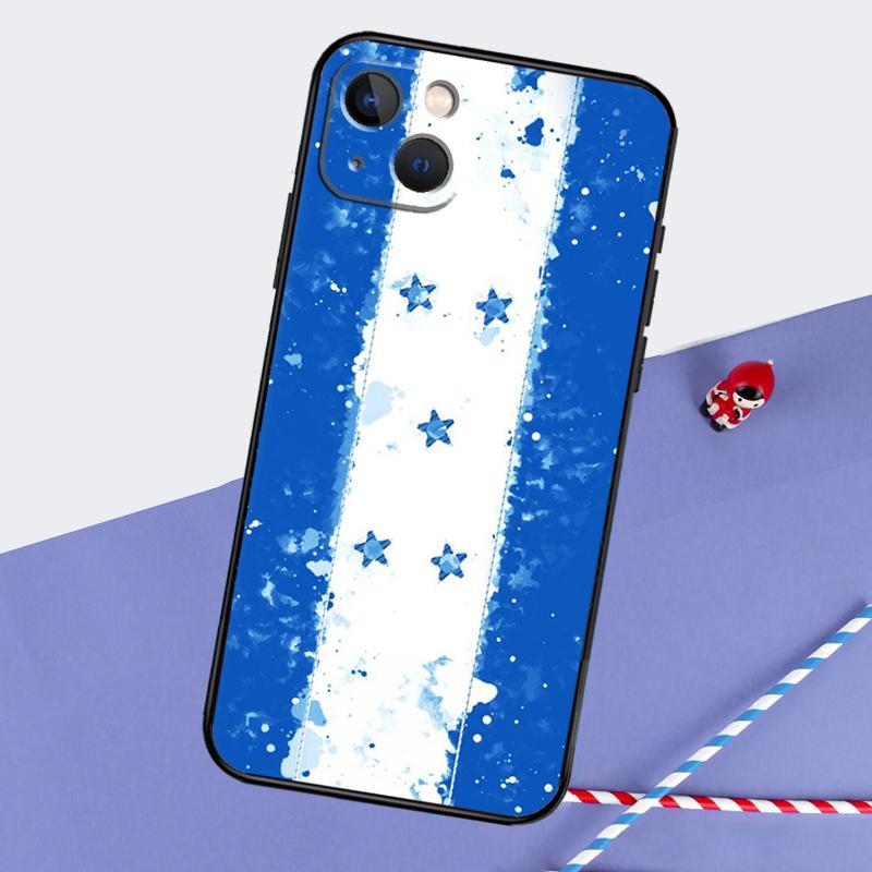 Honduras Flag Phone Case For iPhone 16 Pro 15 Pro 11 12 13 14 Pro Max Mini XR 16e 15 16 Plus Cover Shell