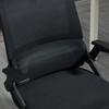 Office Chair Desk Chair Office Chair, height-adjustable, 1 headrest, 60 x 61 x 121.5 cm, Black
