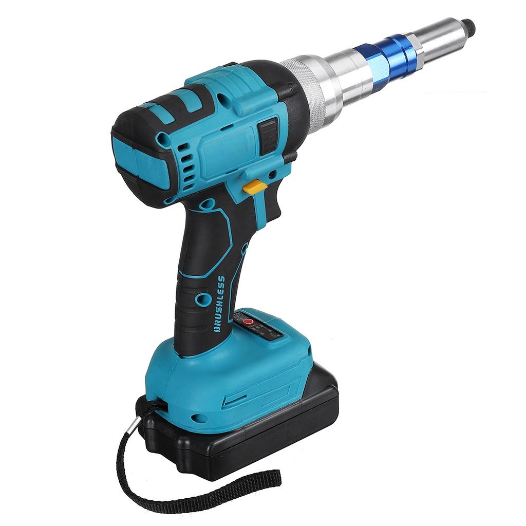 110V/220V 2.4-4.8mm 88VF 1000NM Cordless Electric Rivet Rivet Nut Drill Insert Nut Pull Riveting Tool