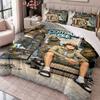 Central Cee 3Pcs Bedding Set Duvet Cover With Two Pillowcases For Bedroom Home Decoration