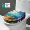 MDNG Universal U-Shaped Thickened Toilet Seat - Ocean World