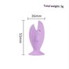 1Pcs Toothpaste holder Silicone Cute Whale Shaped Silicone Toothbrush Holder Non Slip Suction Base For Kids Bathroom Daily Use