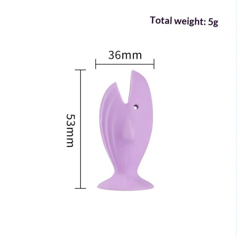1Pcs Toothpaste holder Silicone Cute Whale Shaped Silicone Toothbrush Holder Non Slip Suction Base For Kids Bathroom Daily Use