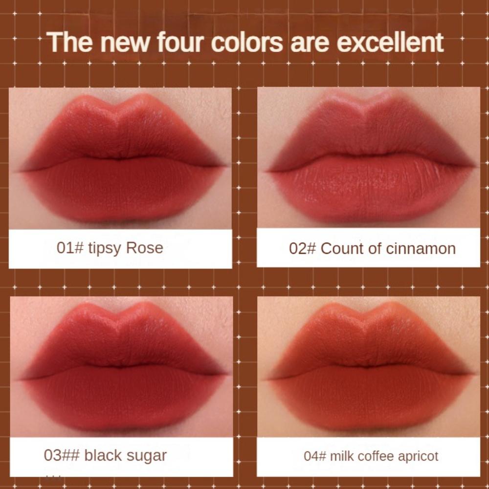 Niedlicher Bären-Lippenstift Airy Bear Lippenstift Matt Matt Täglich No-Makeup Lipgloss