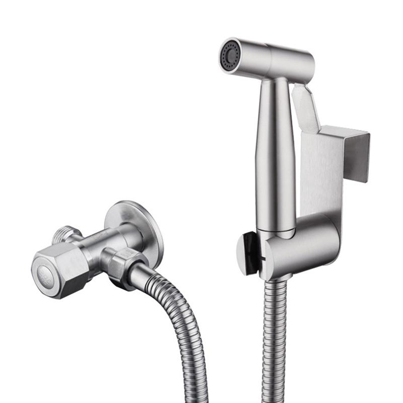 1 pz Bidet per WC Spruzzatore in acciaio inox Shattaf portatile per doccia da bagno
