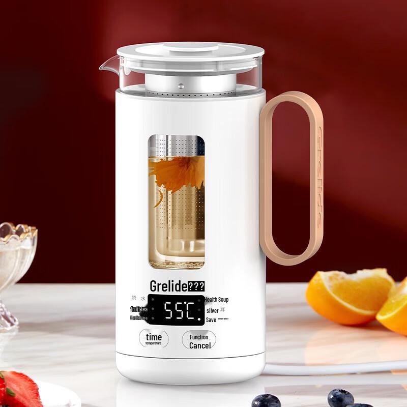 Grelide G105E Mini Portable Electric Health Kettle CN plug (adapter included)