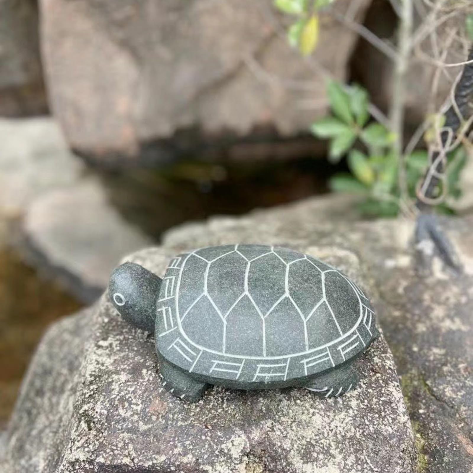 

Avidora Turtle Garden Outdoor Garden 6cm Figurine, Ornament, Ornament, серый