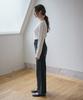 VEM.VER Semi-Wide Denim Pants_Black