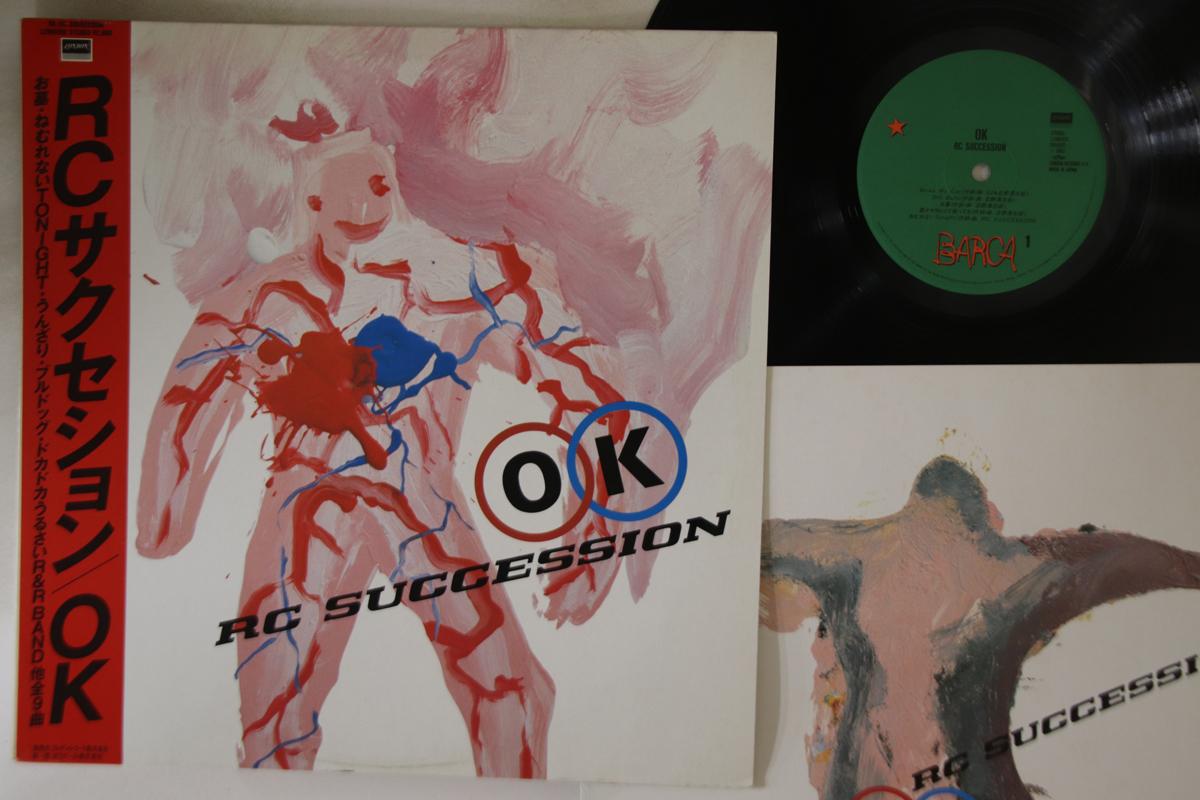 

LP Record RC SUCCESSION - Ok L28N1010 BARCA 1983 Japan Obi Japanese Pop/Rock Used
