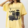 Support Local Street Cats T Shirt Funny Raccoon Skunk Possum T-Shirt Retro Animal Lover Meme Tee Casual Short Sleeve Printed