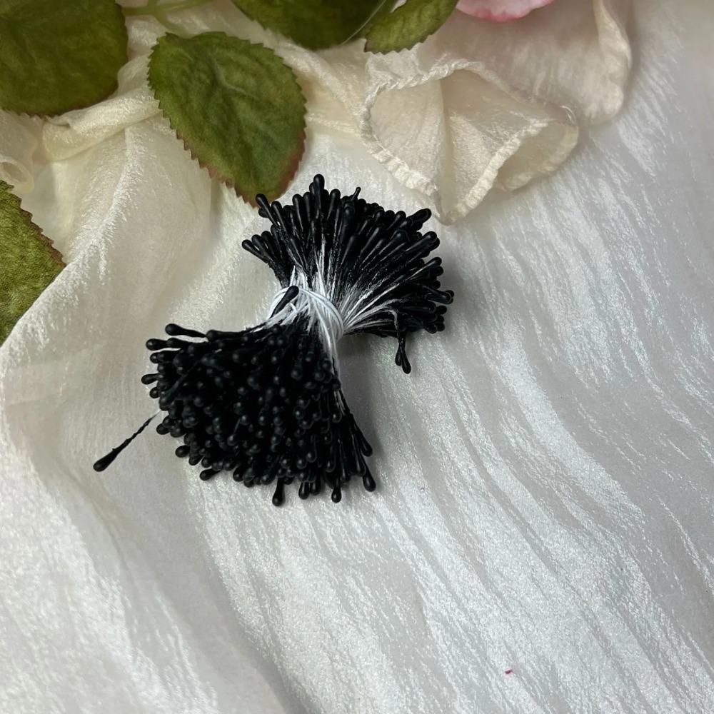 350pcs 2mm Heads Mini Flower Stamens Pistil Wedding Decoration Scrapbooking DIY Artificial Cards Cakes Flowers Accessories