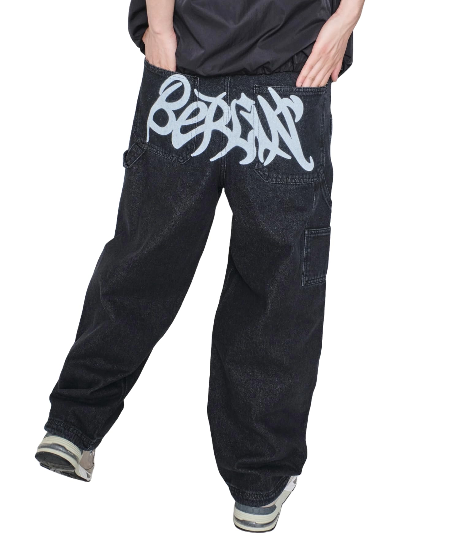 

WEGO Easy Painter Graphic Denim Size Pattern 4 Pants, Men s, M,