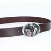 Alloy Belt American Skeleton Playing Card Modeling Belt Fashion Trend Personalized Western Denim Belt