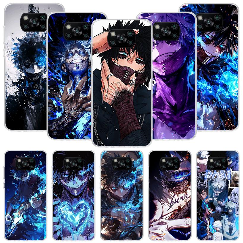 Dabi MHA My Hero A-Academy Phone Case For Xiaomi Poco X7 X6 X5 Pro F7 Ultra Redmi 15C 15 13 13C 12 12C 10 10A 10C 9 9A 9C 9T Cov