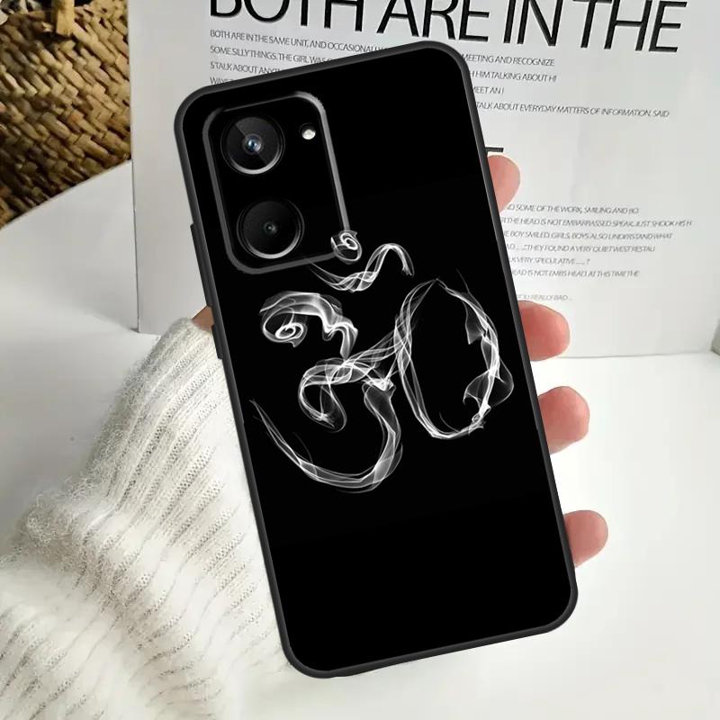 Aum Om Yoga Symbol Fitness Gym For Realme C75 C55 C71 C53 C67 C61 C33 C63 C51 C65 15 GT7 Pro 10 11 12 13 14 Pro Plus Case