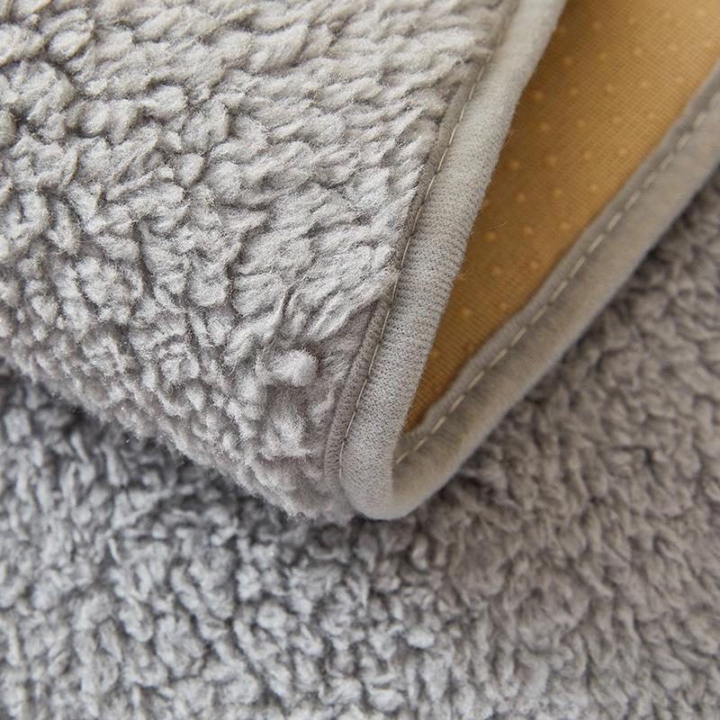 Pastorales Sofakissen für alle Jahreszeiten, rutschfestes Kissen, schlichter nordischer koreanischer Stil, cremefarbener Bezugsstoff, Sofabezug und Handtuch