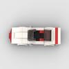 MOC Convertible Speed Car Super Race Vehicle Building Block Racing Rally Sports Brick Toy Technical Gift