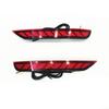 LED Rear Bumper Reflector Light For Subaru Forester 2008-2016 Sequential Turn Signal Light