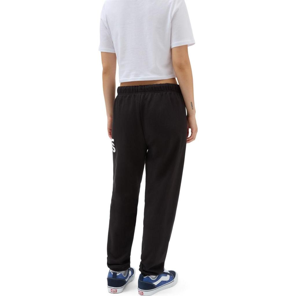 Vans Knitted Sweatpants Women's Black Moderate Cuffed Pants VN0A7RMTBLK