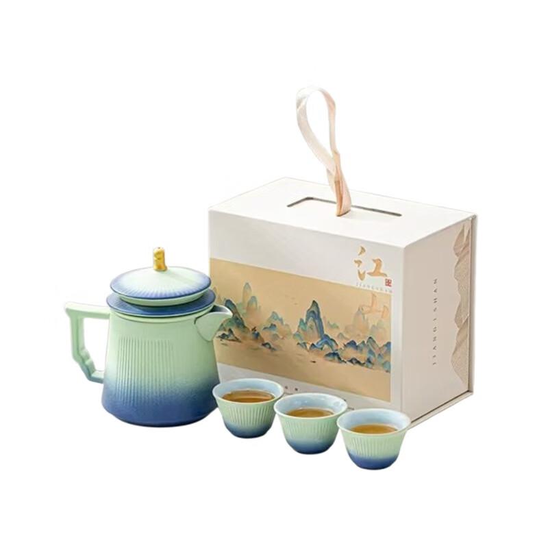 Chinese Palace Style Portable Tea Set