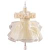 Nuovo Abito da Principessa Formale per Bambine - Abito da Sera con Gonna in Tulle Gonfia