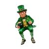 Festives Irish Leprechaun Figurine Resin Craft Shelf Sitters Patricks Day Ornament For Table Display And Gifting