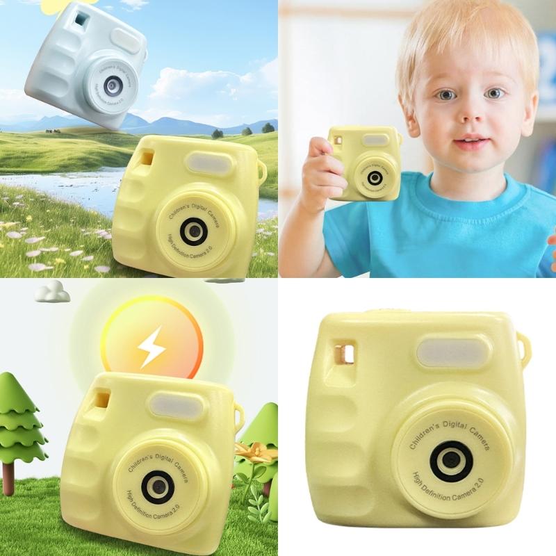 Kinder Mini Kamera 2 Zoll Display USB-Aufladung Mit Lustigen Filtern Und Stickern Für Outdoor-Aktivitäten Automatische Abschaltung