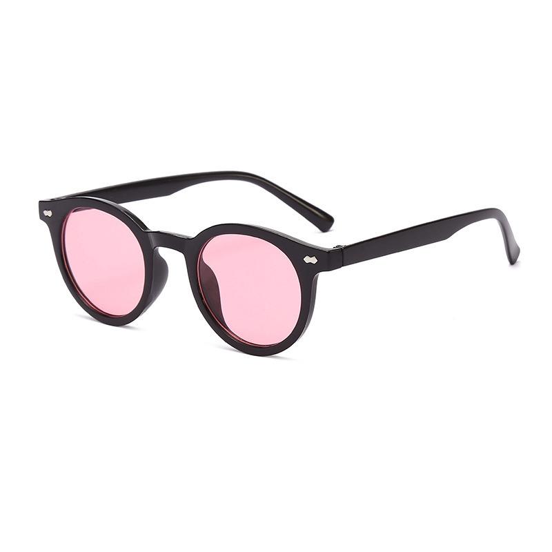 Nowe modne okulary przeciwsłoneczne dla dzieci Ochrona UV400 Małe oprawki Okrągły design dla chłopców Dziewcząt Okulary do cieniowania na zewnątrz