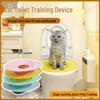 2025 Odor-Proof Detachable Cat Litter Box with Toilet Shovel Kitten Training Supplies