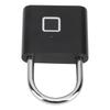 Fingerprint Padlock 0.5S Unlock Waterproof Hold 10 Fingerprints USB Interface Thumbprint Padlock with 3 Color Light for Luggage