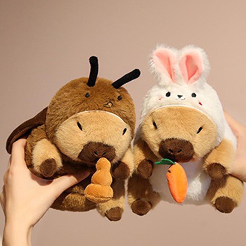 Cockroach Capybara Plush Doll Soft Capybara Stuffed Doll  Friends Holiday Present