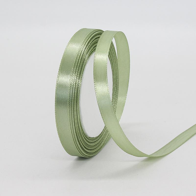 Wire Edge Grosgrain Ribbon Custom Gold Foil Logo Eco-Friendly Polyester Satin Roll Wedding Birthday Christmas Holiday Gift