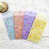 3D Embossed Crystal Animal Stickers - Fun Cartoon Reward Decals for Kids, Perfect for DIY Decor & Holiday Gifts